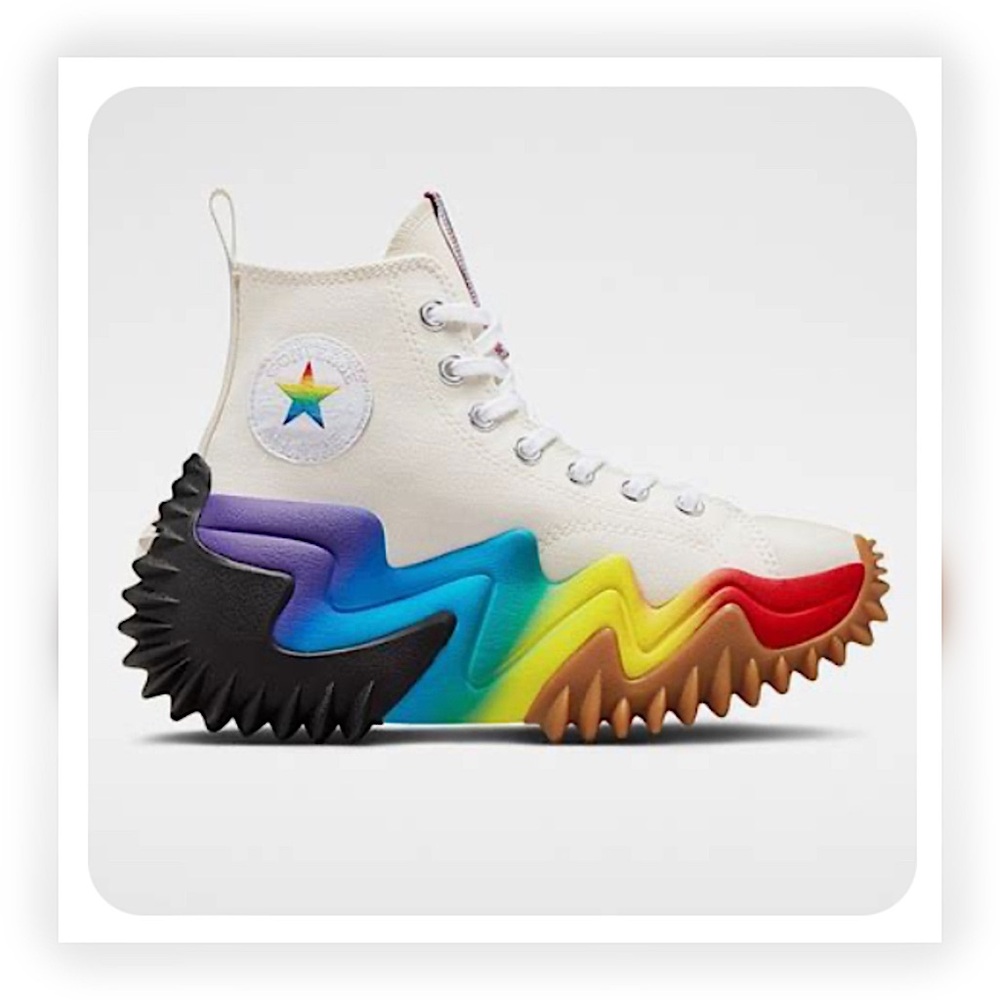 Converse Run Star Motion CX Platform Pride LGBT Rainbow

🌈 #pride #lgbtq